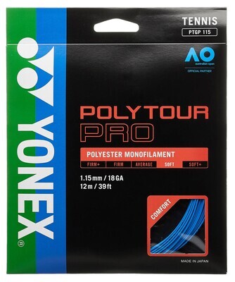 Yonex PolyTour Pro Tennis String Set 1.15mm - Blue