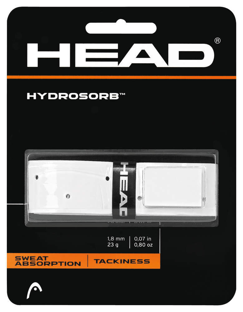 Head Hydrosorb Tennis Replacement Grip White