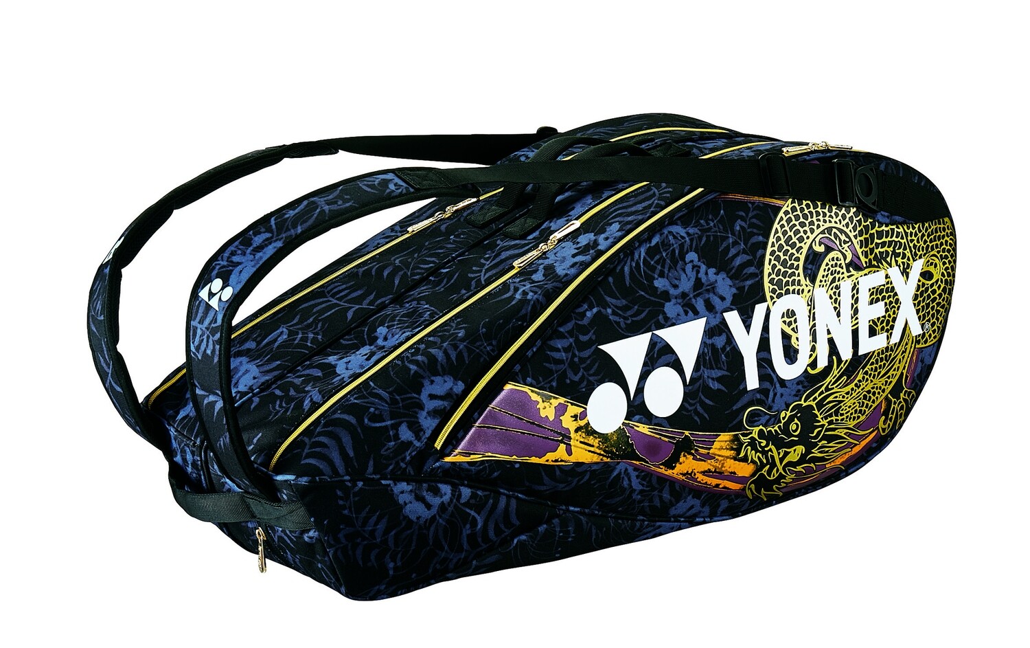 Yonex Naomi Osaka Pro Racket Bag 6 pcs - Gold/Purple