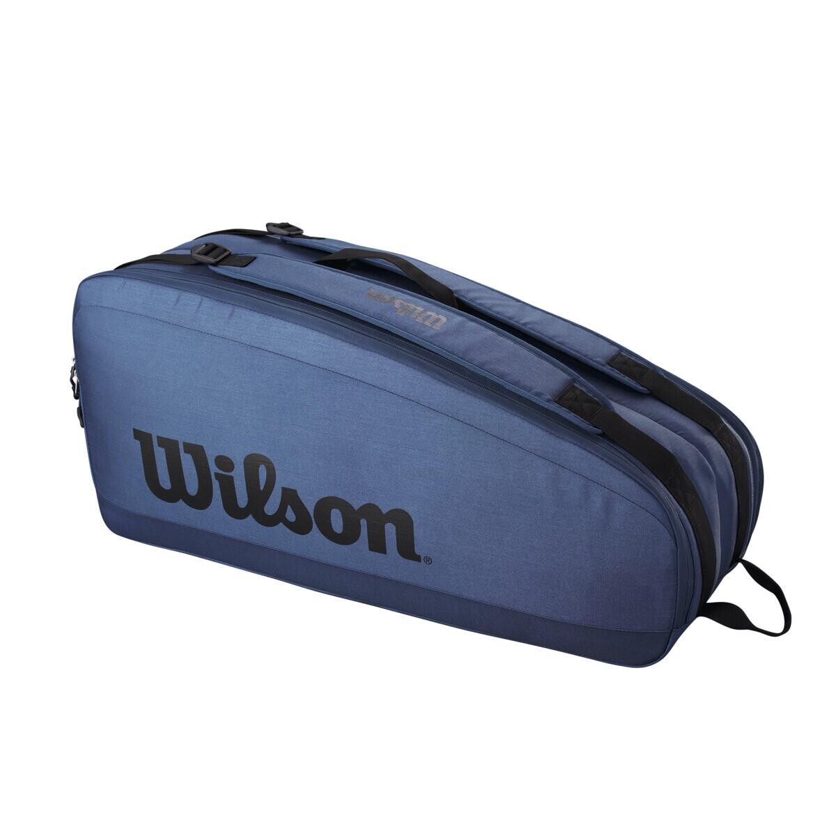 Wilson Tour Ultra V4 6 Pack Racket Bag - Blue