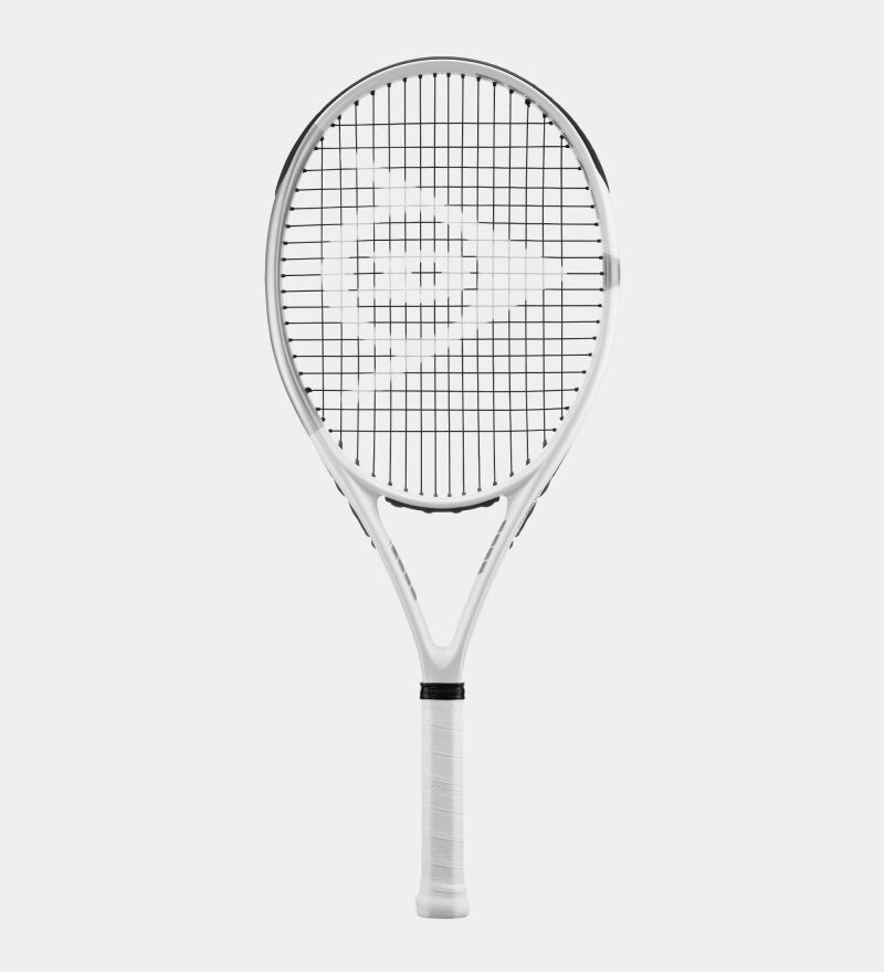 Dunlop LX 800 Tennis Racket - White, Grip Size: G1 (4 1/8)