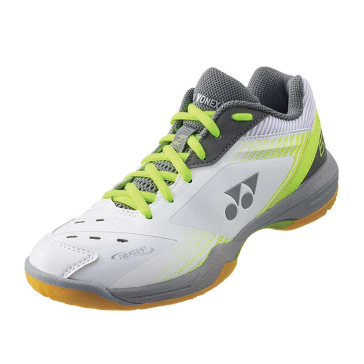 Yonex Power Cushion 65 Z3 Women's Badminton Shoes - White/Lime
