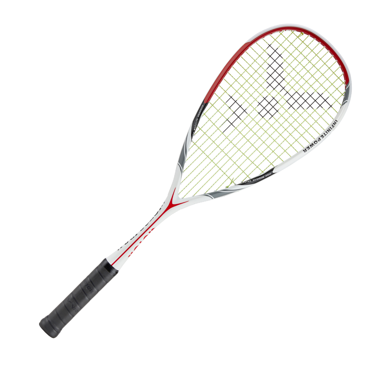 Victor IP 8N Squash Racket - White/Red