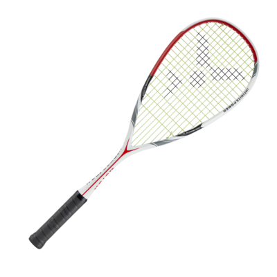 Victor IP 8N Squash Racket - White/Red