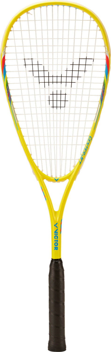 Victor Center Jet Squash Racket - Yellow