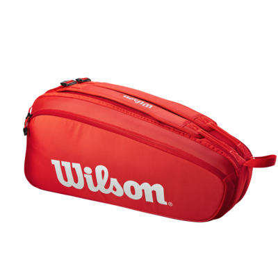 Wilson Super Tour 6 Pack Tennis Bag - Red
