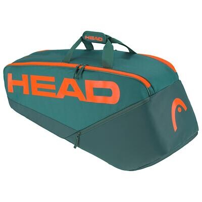 Head Pro Racket Bag M - Dark Cyan/Fluo Orange