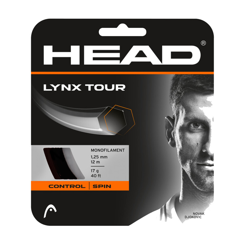 Head Lynx Tour 1.30mm Tennis String Set - Black