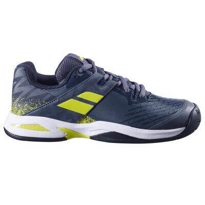 Babolat Propulse All Court Junior Tennis Shoes - Grey/Aero