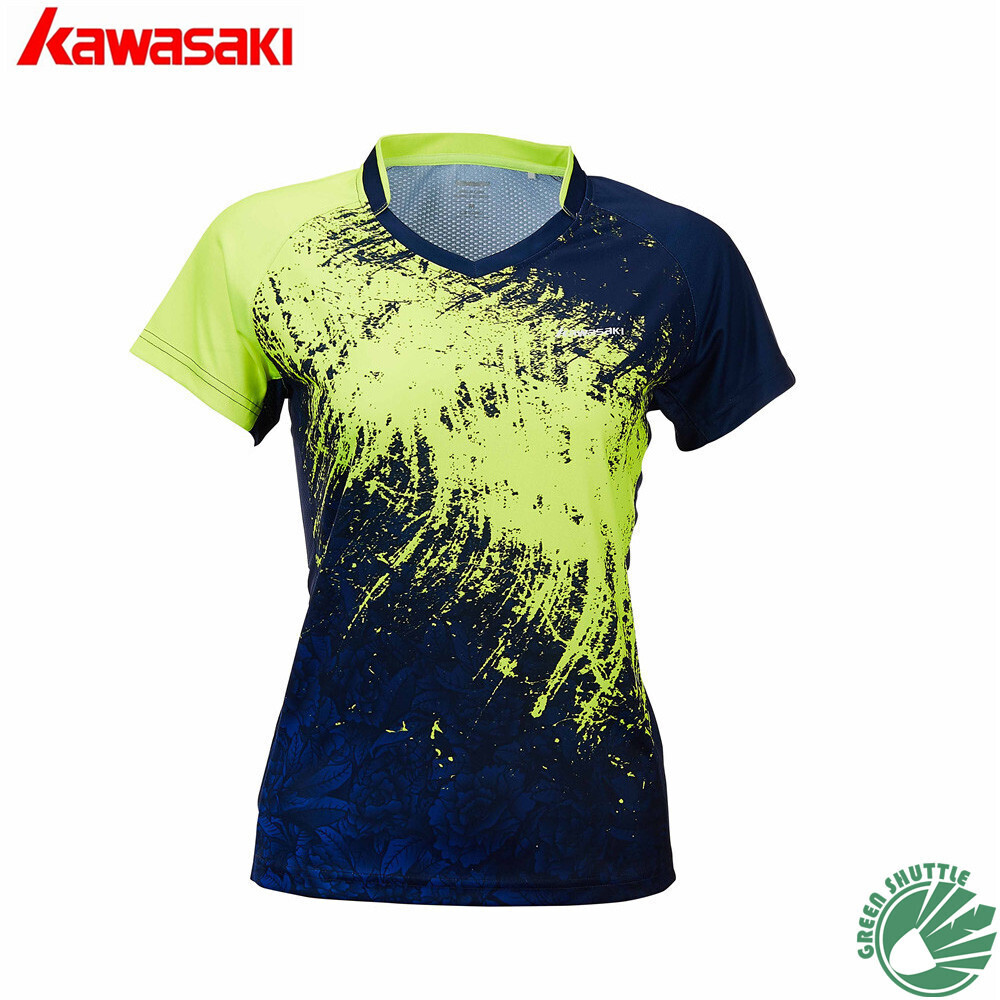 Kawasaki ST-T2021 Women's Tournament Shirt - Blue/Green