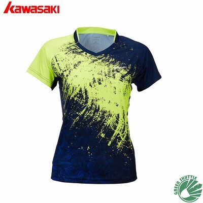 Kawasaki ST-T2021 Women's Tournament Shirt - Blue/Green