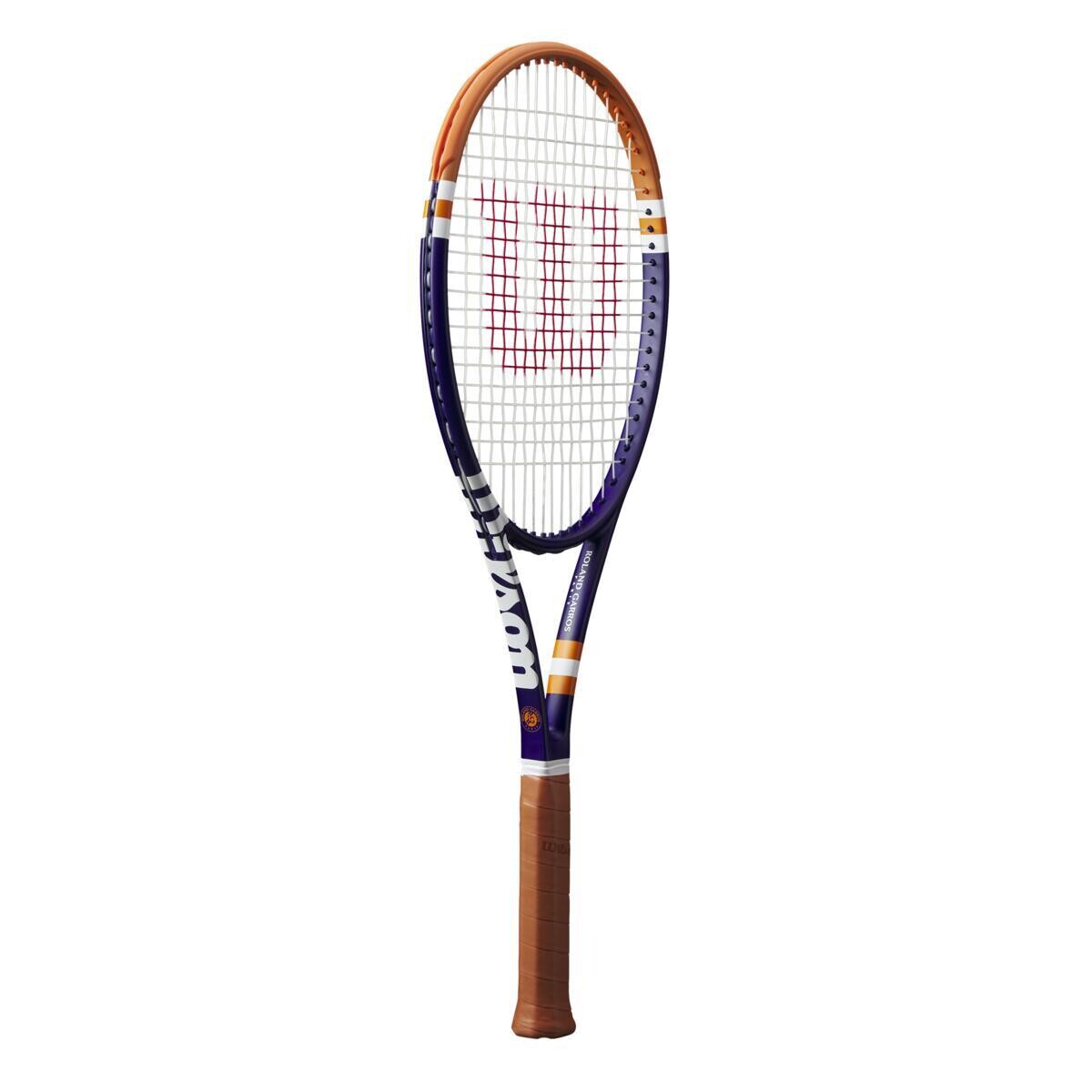 Wilson Blade 98 16x19 V8 Tennis Racket - Roland Garros 2023, Grip Size: G3 (4 3/8)