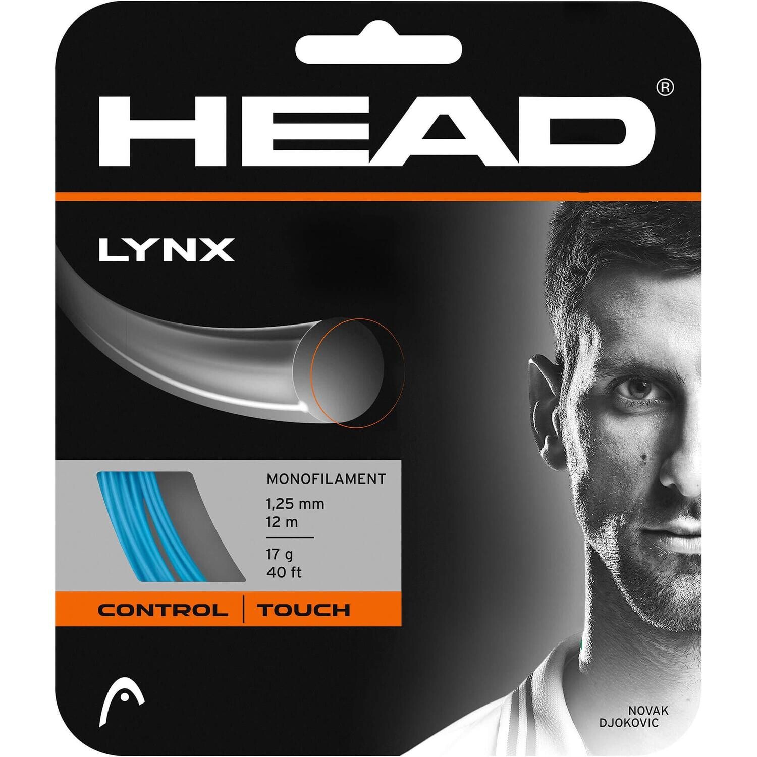 Head Lynx 1.25mm Tennis String Set - 12m Blue