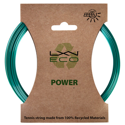 Luxilon Eco Power Tennis String Set - Green