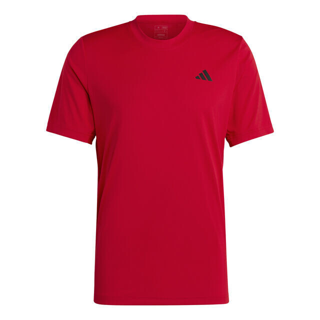 Adidas Club Tee Men&#39;s - Red, Size: S