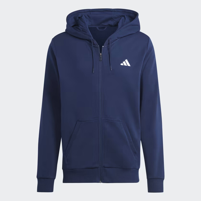 Adidas Club Teamwear Full-Zip Hoodie Men&#39;s - Navy, Size: XL