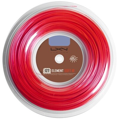 Luxilon Element Soft IR 127 Tennis String 200m Reel - Infrared