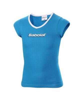 Babolat Girls Training Basic T-Shirt - Blue