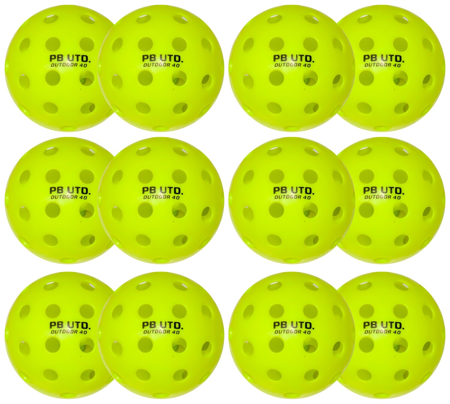 Pickleball United Freedom Outdoor Pickleball 40 1 Dozen