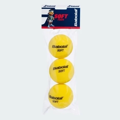 Babolat Soft Foam Tennis Balls 3 Pack