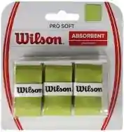 Wilson Pro Soft Overgrip Green- 3 Pack