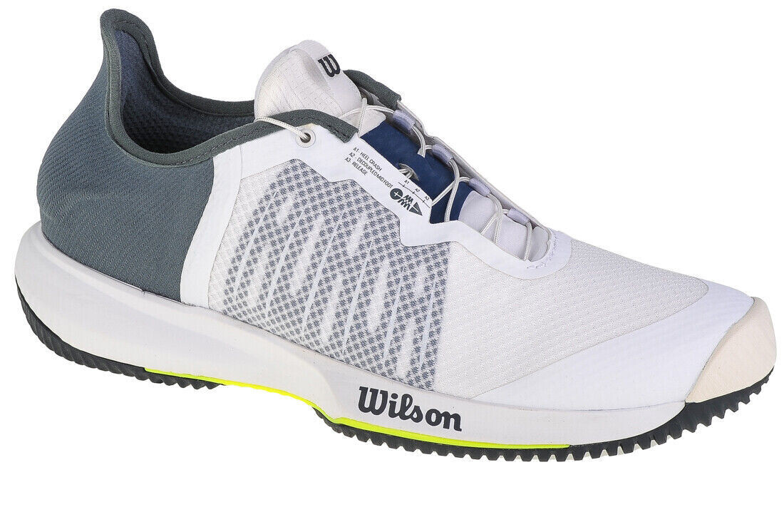 Wilson Kaos Rapide Mens Tennis Shoe- White/Stormy Weather/Outer Space