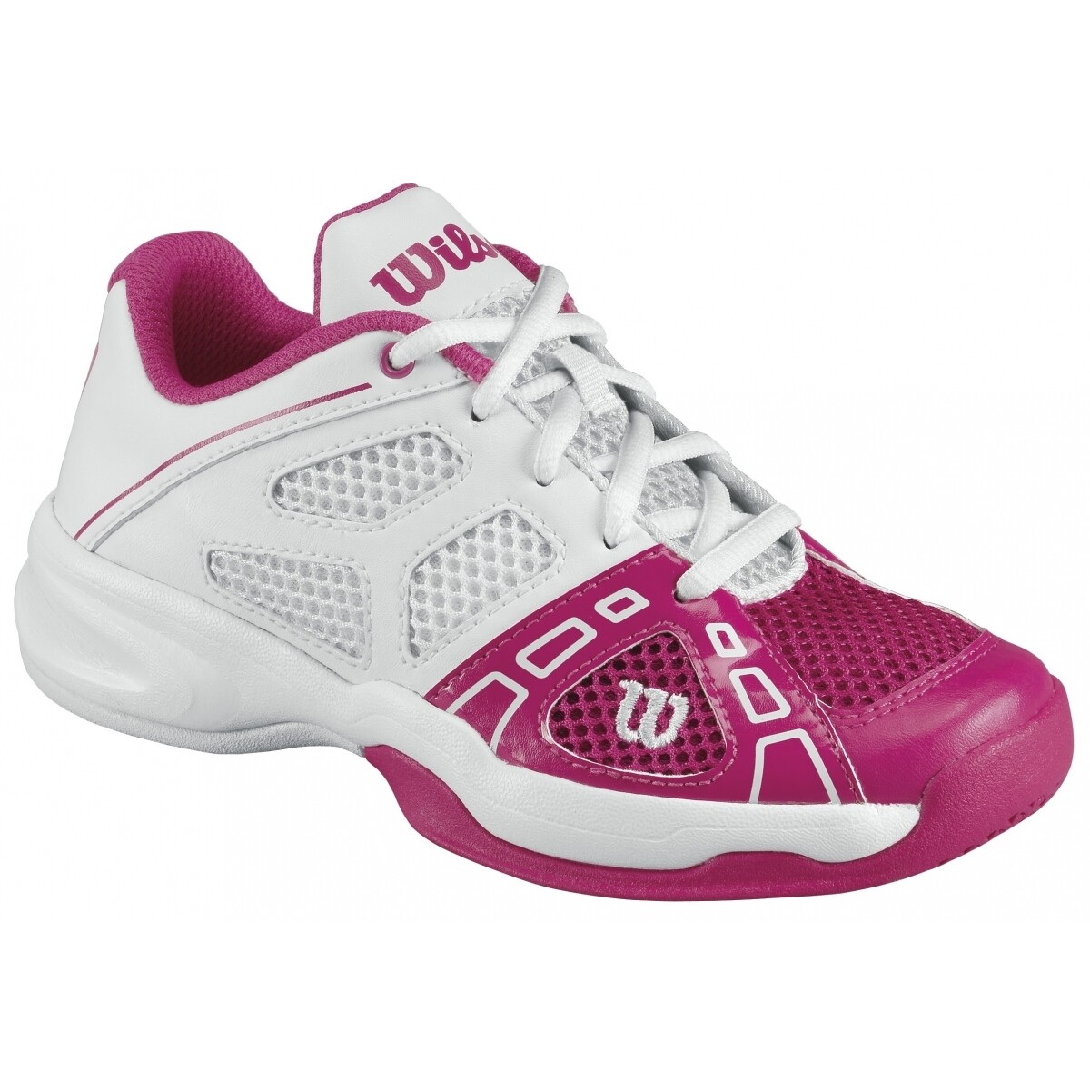 Wilson Rush Pro 2 Junior Tennis Shoes - Hottest Pink/White/White