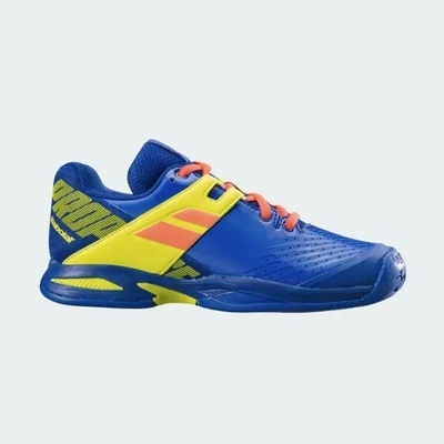 Babolat Propulse AC Junior Tennis Shoe- Blue/Fluro Aero