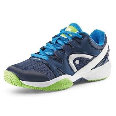 Head NXYZO Tennis Performance Footwear - Navy / Neon Green