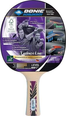 Donic Schildkrot Legends 800 Table Tennis Bat