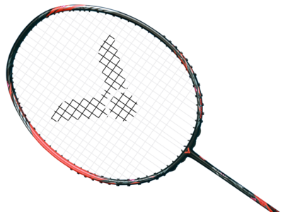 Victor Thruster Ryuga Metallic C Badminton Racket - Black/Red