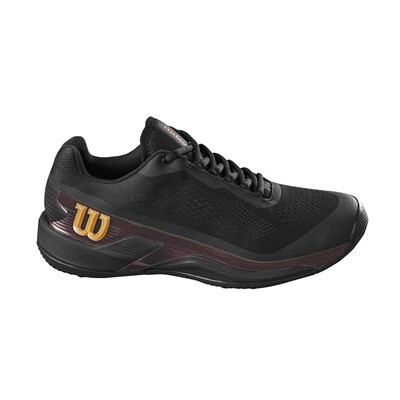 Wilson Rush Pro 4.0 Pro Staff Edition Men&#39;s All Court Tennis Shoes - Black/Copper