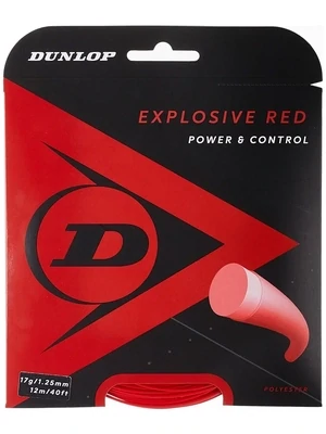 Dunlop Explosive Red 17 Tennis String Set