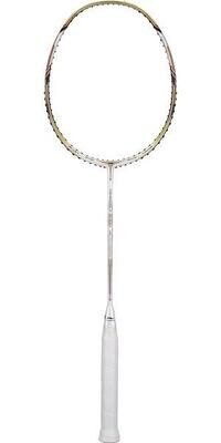 Li-Ning Aeronaut 9000 Badminton Racket - White/Gold