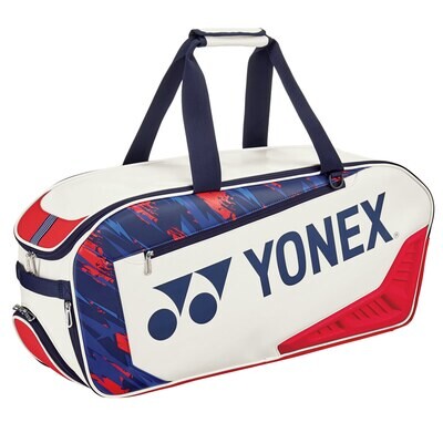 Yonex Expert Tournament Bag BA02331WEX - White/Red