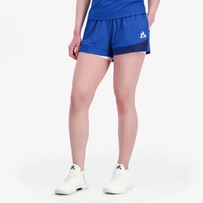 Le Coq Sportif Tennis Pro Shorts Women&#39;s - Lapis Blue