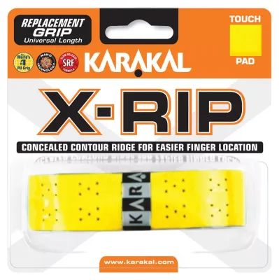 Karakal X-RIP Replacement Grip - Yellow