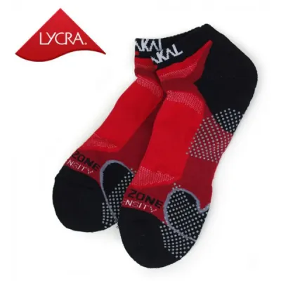 Karakal X4 Trainer Sock - Red/Black