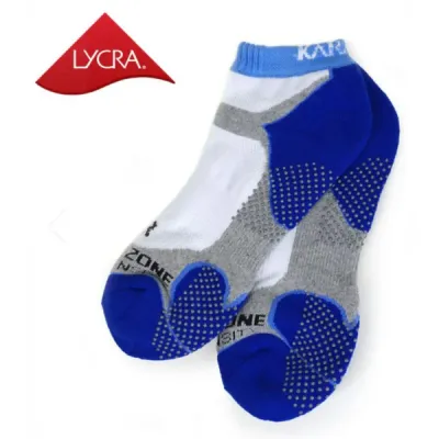 Karakal X4 Technical Trainer Sock - White/Navy Blue