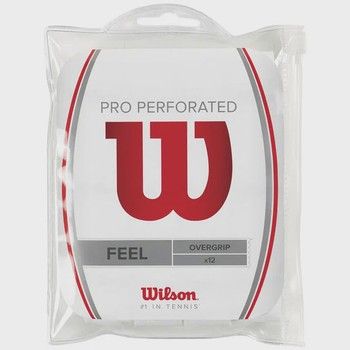 Wilson Pro Perforated Feel Overgrip - 12 Pack