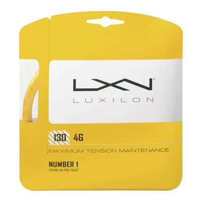 Luxilon 4G 130 Tennis String Set - Gold