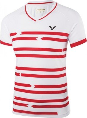 Victor Women's Team Denmark Shirt - White