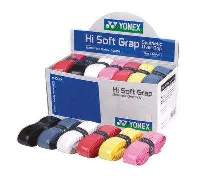 Yonex Hi Soft Grap Grips Assorted - Box of 24