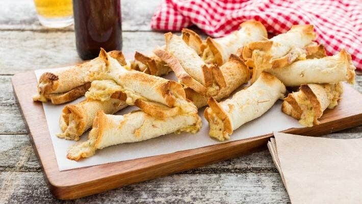 Cheese &amp; Soujouk Rolls