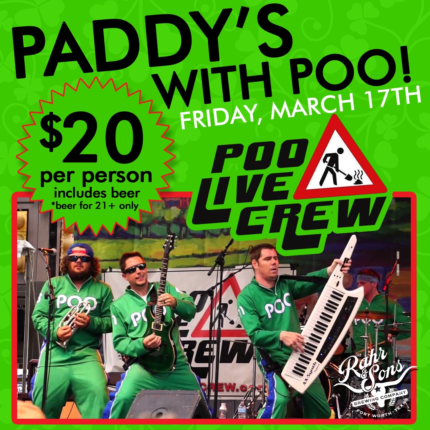 PADDY'S WITH POO!
