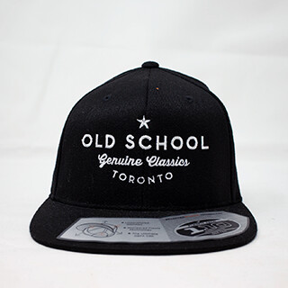 Old School Snapback Hat