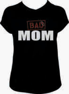Bad Mom Sparkle T-Shirt