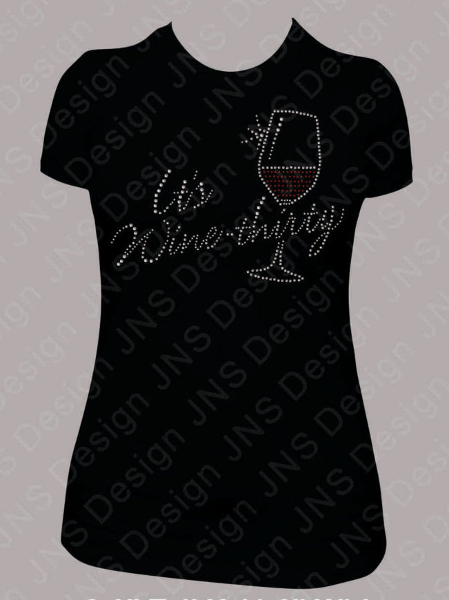 Wine T-shirt - It's Wine Thirty