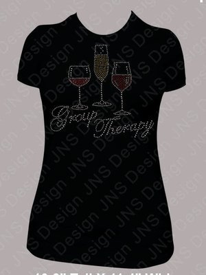 Wine T-Shirt - Group Therapy