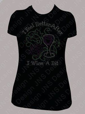 Wine T-Shirt - Wine A Bit